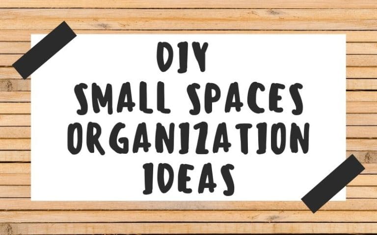 10 DIY Home Organization Ideas For Small Spaces