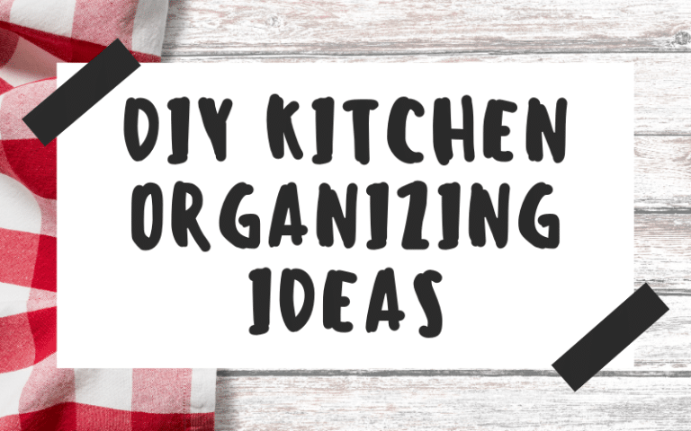 DIY Kitchen + Pantry Organization Ideas