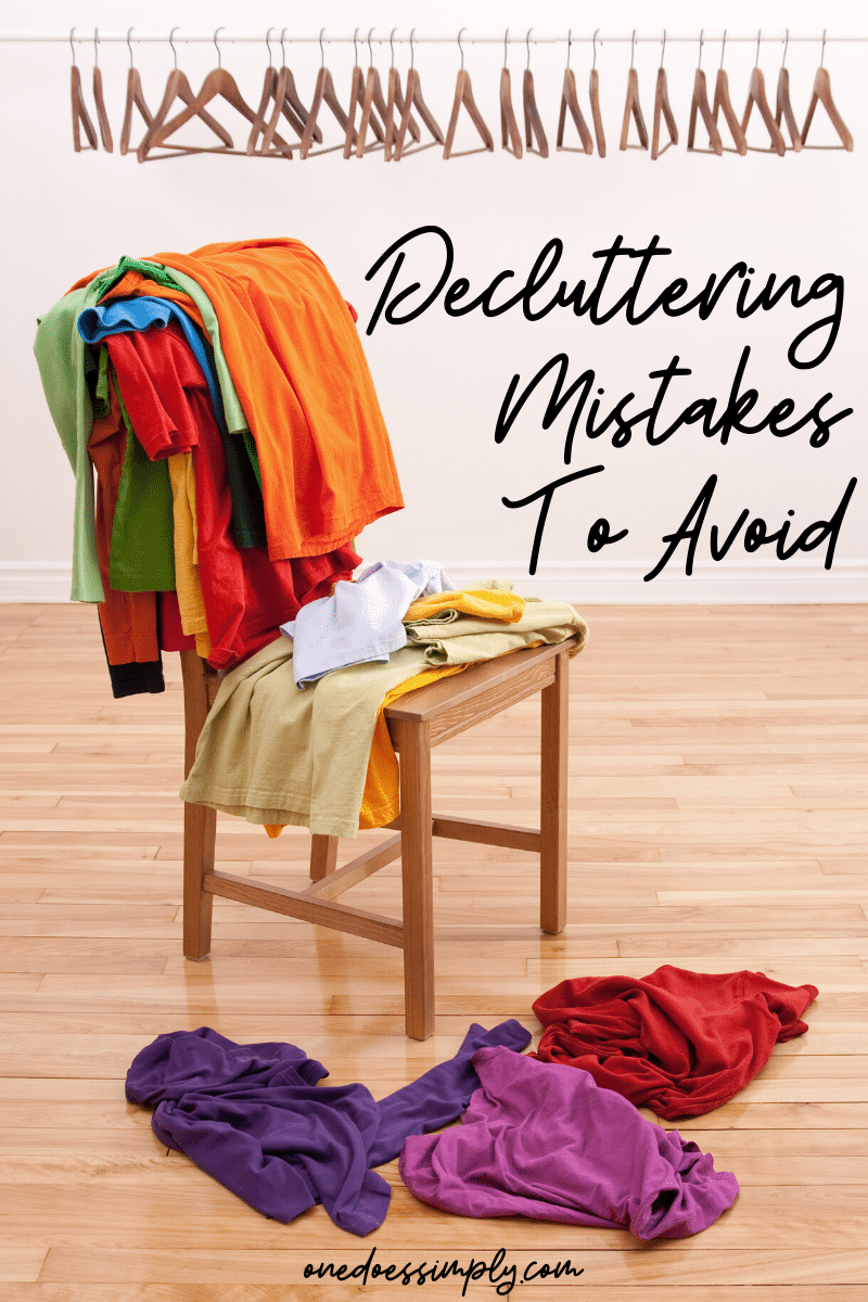 Decluttering Mistakes You Need To Avoid One Does Simply Cook Decluttering Mistakes You Need To Avoid One Does Simply Cook